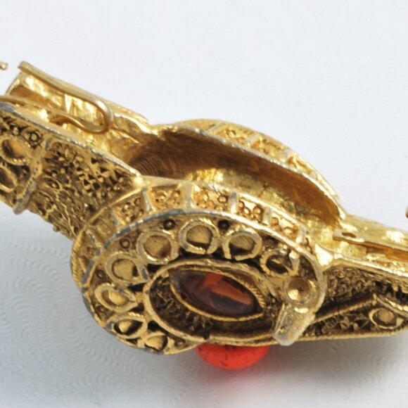 Juliana Jewelry DeLizza & Elster Ram Head Part of Belt Necklace main image 9